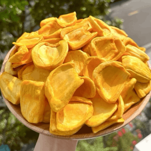 Mít sấy giòn vàng tự nhiên, thơm ngon, giòn rụm, món ăn vặt healthy tại nhà