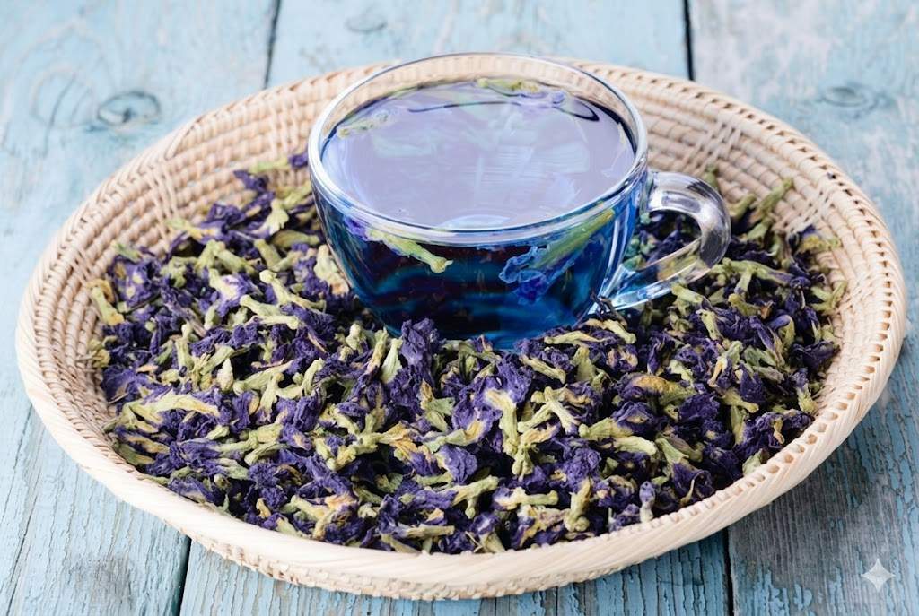 Ủ trà hoa đậu biếc đúng cách ai cũng làm được